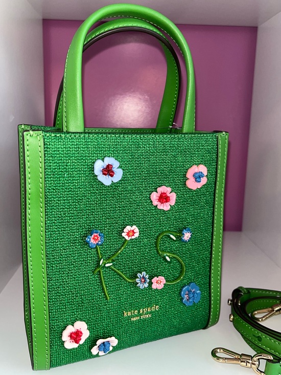 kate spade Handbags - kate spade NWT! Manhattan Floral Appliqué Chenille Mini Tote